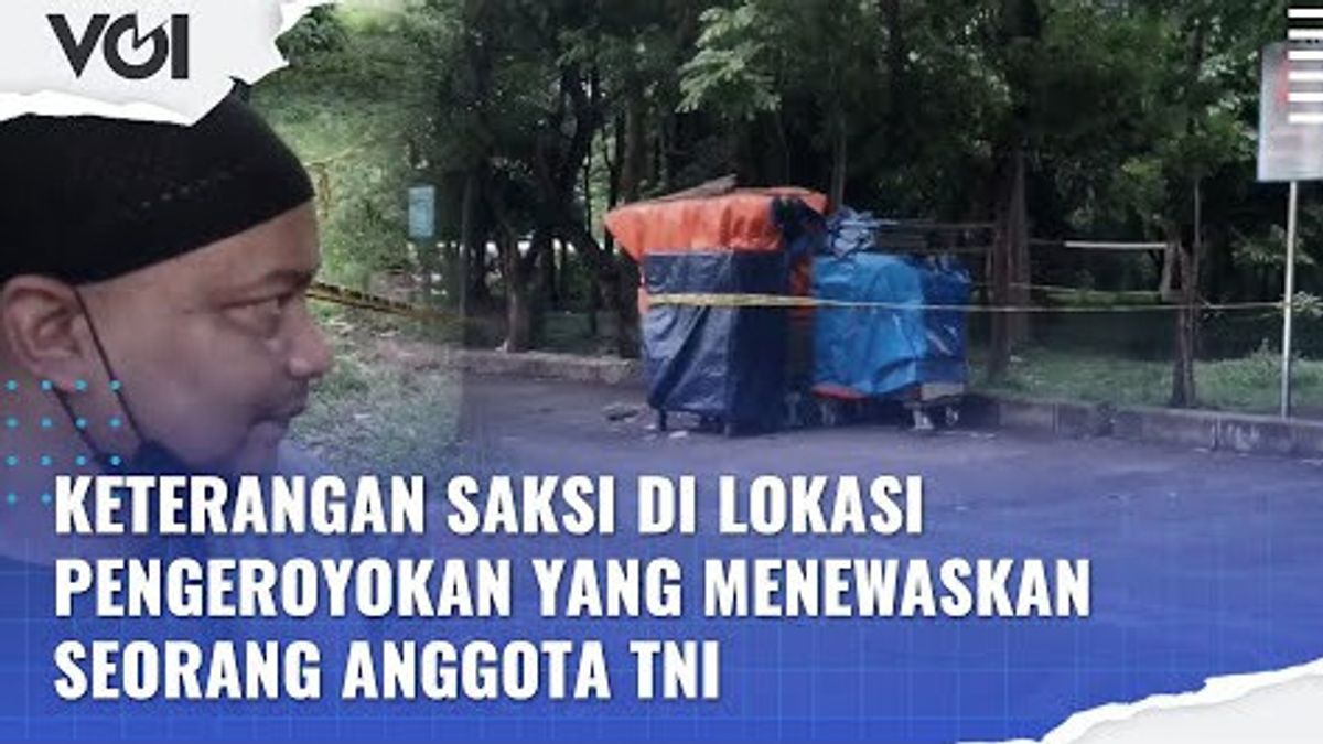 视频：看到TNI成员在穆阿拉巴鲁被殴打的地点