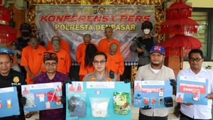 Pasutri Asal Jabar Ditangkap karena Edarkan Hampir 1 Kg Sabu di Denpasar