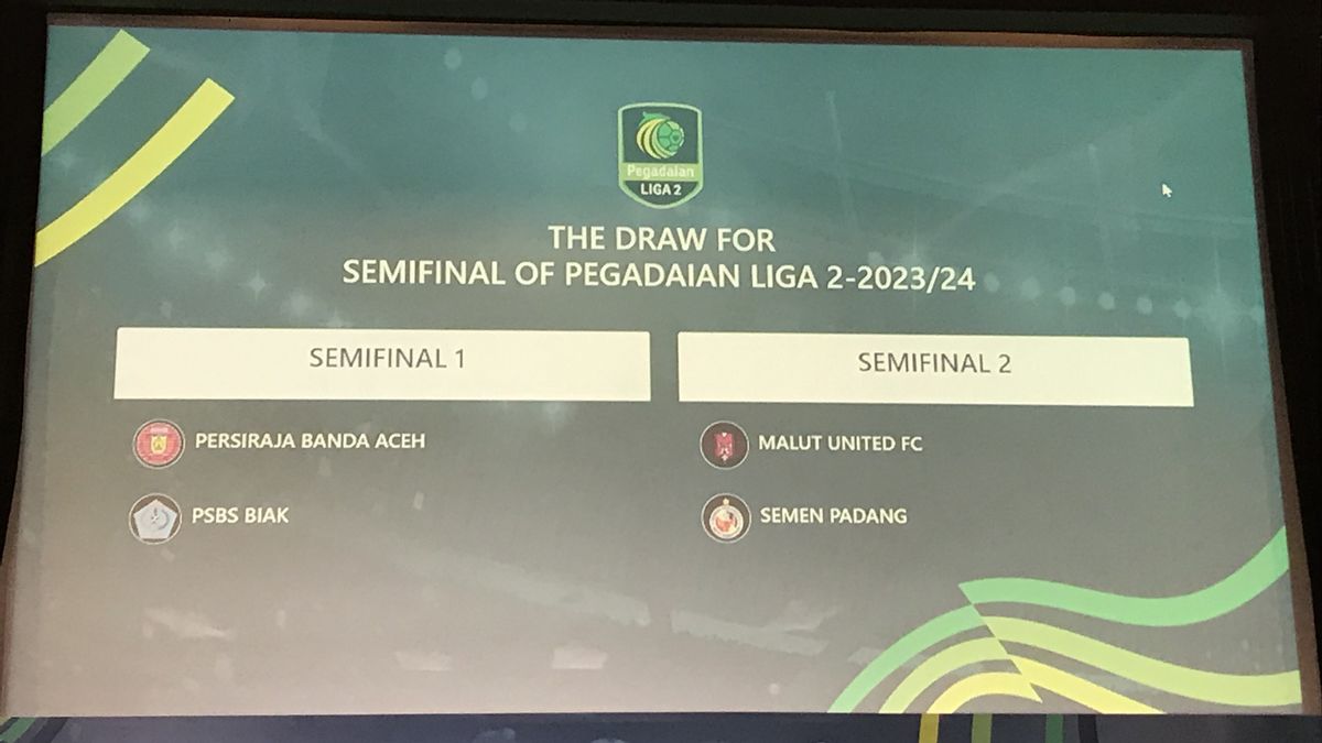 Hasil Drawing Semifinal Liga 2 2023/2024