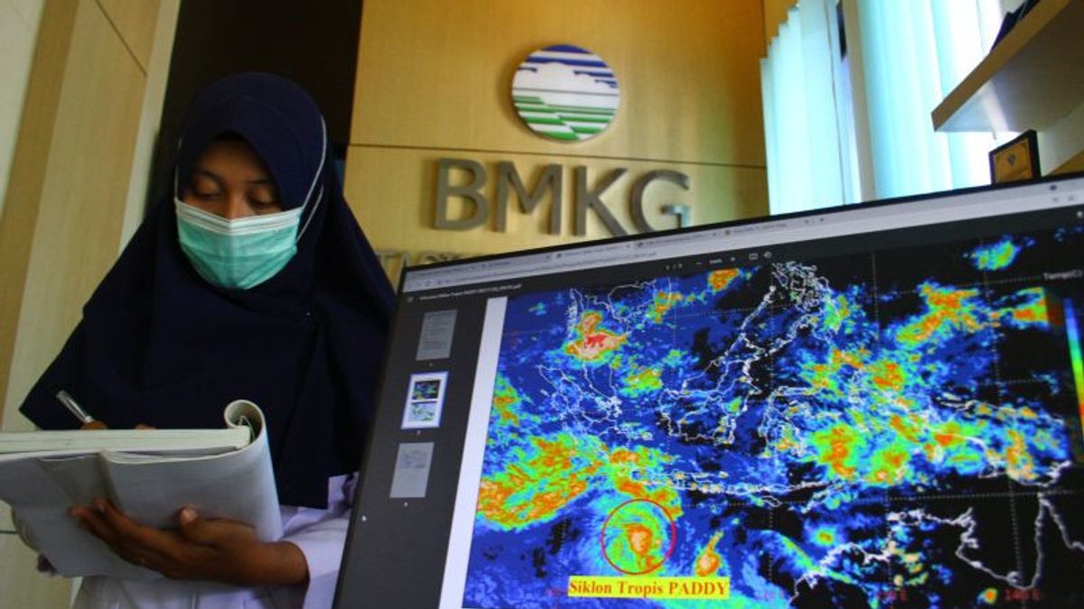 BMKG云增长检测触发降雨强度
