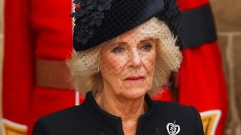 Use Bros As An Respect, Here's A Portrait Of Queen Camilla During Queen Elizabeth II Cemetery