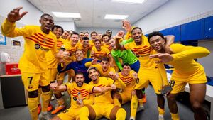 Penantian Sejak 2019 Berakhir, Barcelona Mengamankan Gelar La Liga Spanyol di Markas Espanyol