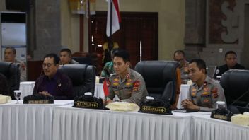 Bali Police Chief And Conjen A Number Of Countries Discuss Tourism And Security Issues For Foreign Tourists