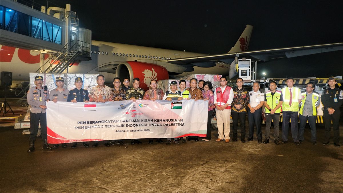 LDKPI إرسال مساعدات أدوية ومعدات طبية بقيمة 31.9 مليون روبية إندونيسية إلى فلسطين