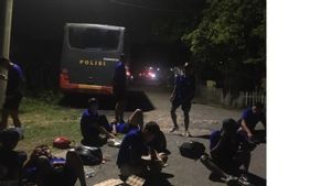 Diamuk Suporter Usai Kalah Lawan Persewar Waropen, Pemain Persiba Balikpapan Amankan Diri ke Mako Brimob