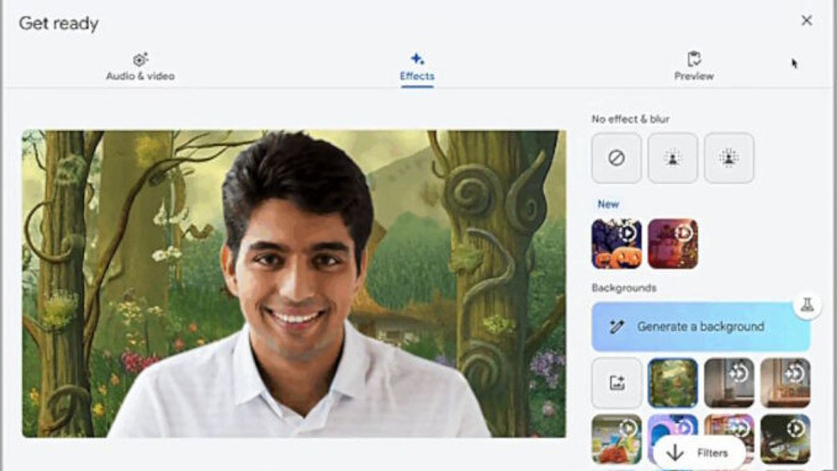 Google Meet Tests the Embed Dynamic Image Feature in the User's Background, Here's How!