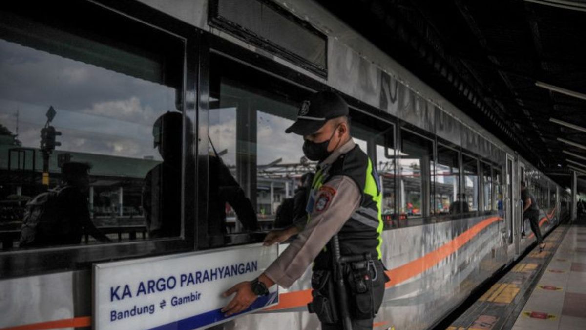 "Regarding The Proposal Of Parahyangan Trains To Become Goods Trains," Said The Ministry Of Transportation
