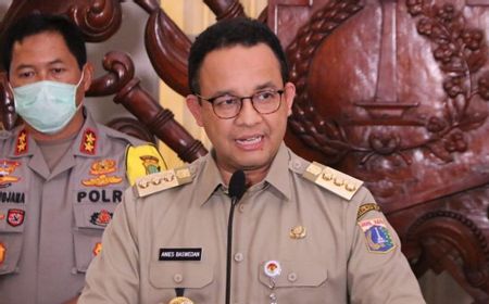 Ditanya Rencana Penjualan Saham Bir, Anies Melengos