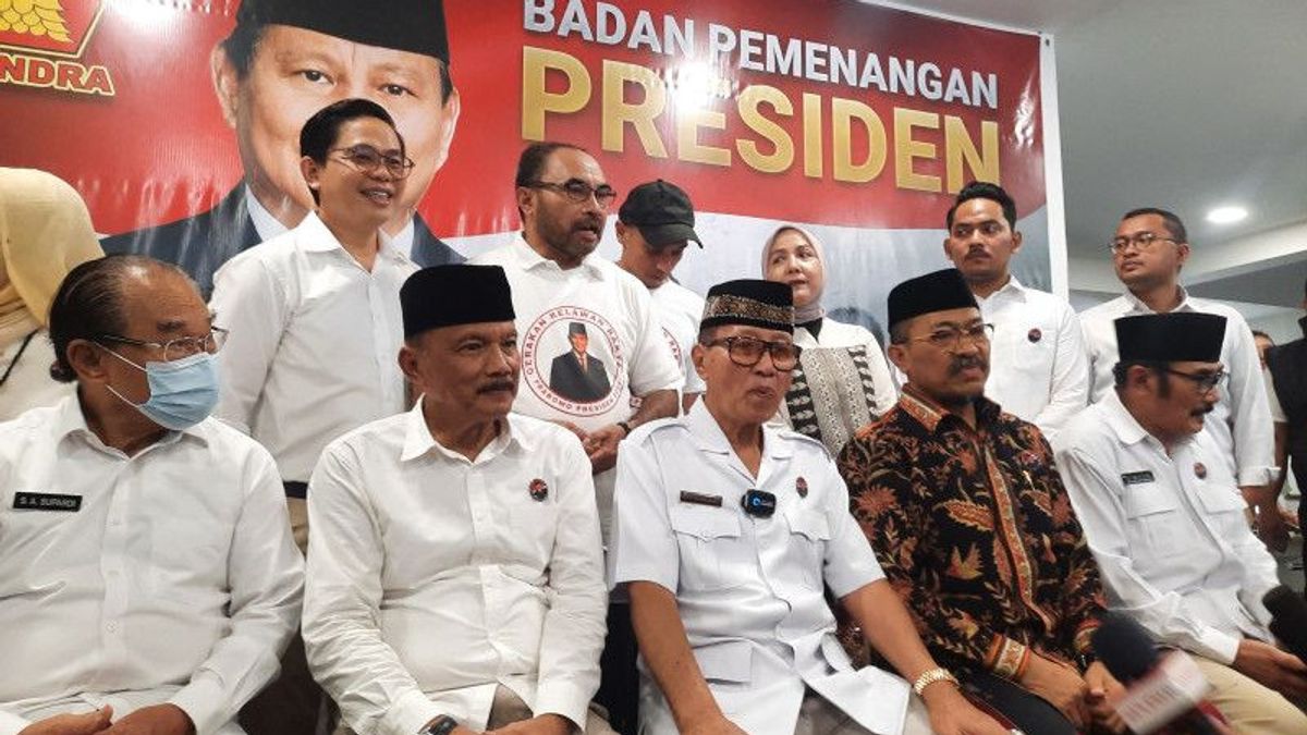 Eks Kapolda Metro dan Mantan KSAU Umumkan Dukung Prabowo Capres 2024