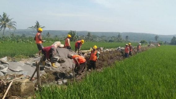 Sasar 12.000 Lokasi, Kementerian PU Ungkap Progres Pekerjaan Padat Karya Tunai Irigasi