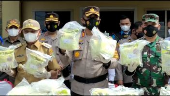 Bringing 34.7 Kg Of Crystal Methamphetamine In Tanjungbalai, This Drug Recidivist Is Threatened With The Death Penalty
