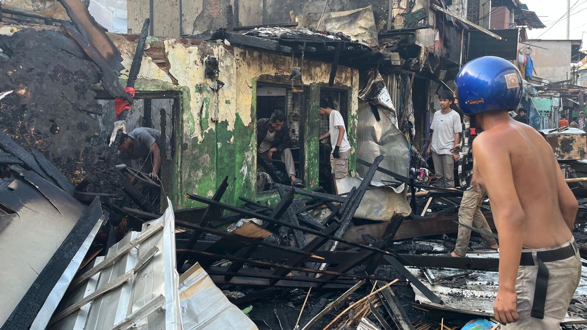 Permukiman Padat di Taman Sari Terbakar, Kerugian Capai Rp28 Miliar