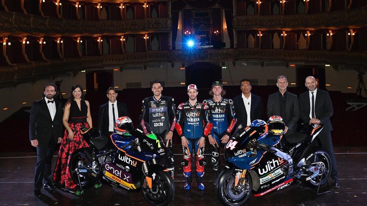  Siap Arungi MotoGP dan MotoE, Yamaha RNF Sibak Tirai <i>Livery</i> Musim 2022