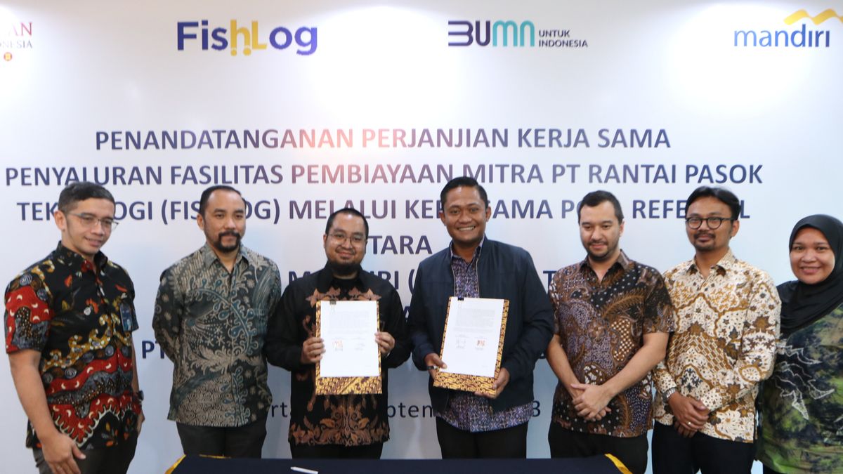 Support MSMEs Go Digital, Bank Mandiri Signs Cooperation With FishLog