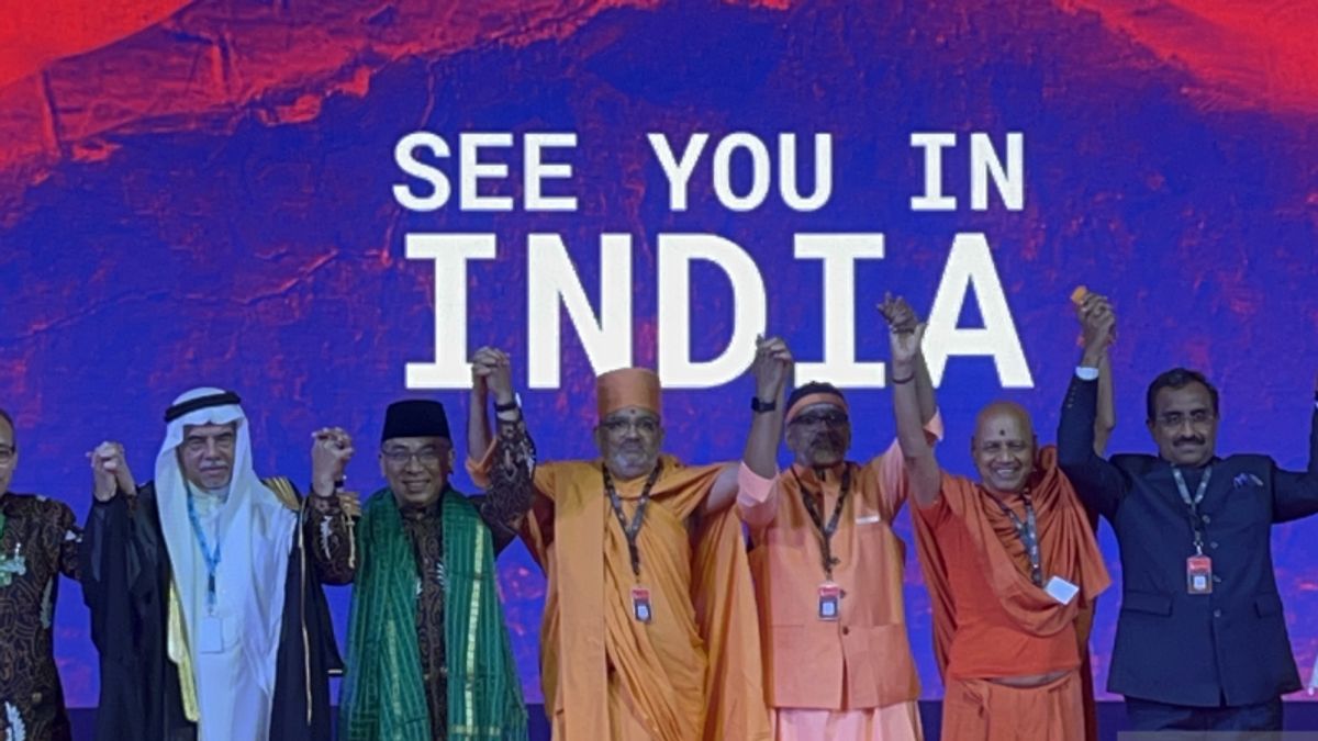Asa Ketum PBNU Gus Yahya Saat Tutup Forum Agama R20 di Bali: Semoga Menjadi Pergerakan Global