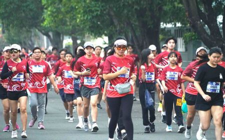 Galakkan Kepedulian Sosial, SKIPI Water Run 2024 5K Diikuti Seribu Peserta