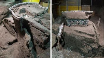 考古学者はポンペイの考古学的遺跡で古代ローマの戦車を見つける