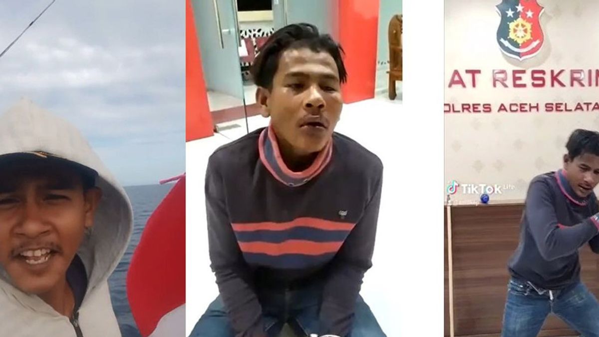 Pembuat Video Viral Menghina Polisi Ditangkap dan Dihukum Berjoget