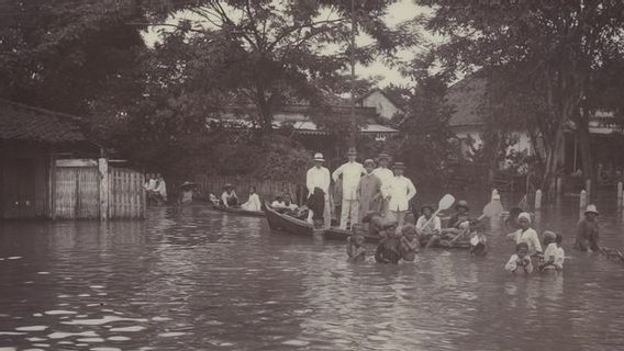 Sejarah Hari Ini, 13 Januari 1918: Batavia Dilanda Banjir Besar akibat Luapan Sungai Ciliwung