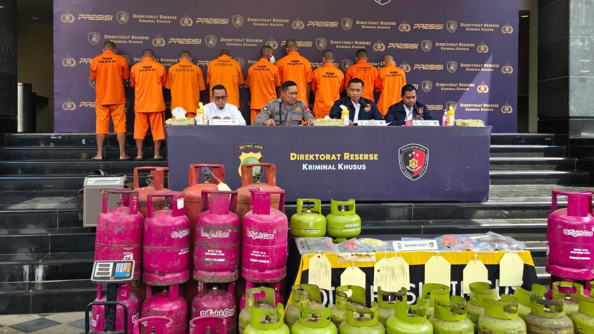 ポルダメトロは、ジャカルタとブカシにおける補助金付きLPGガス取の実践を解体する