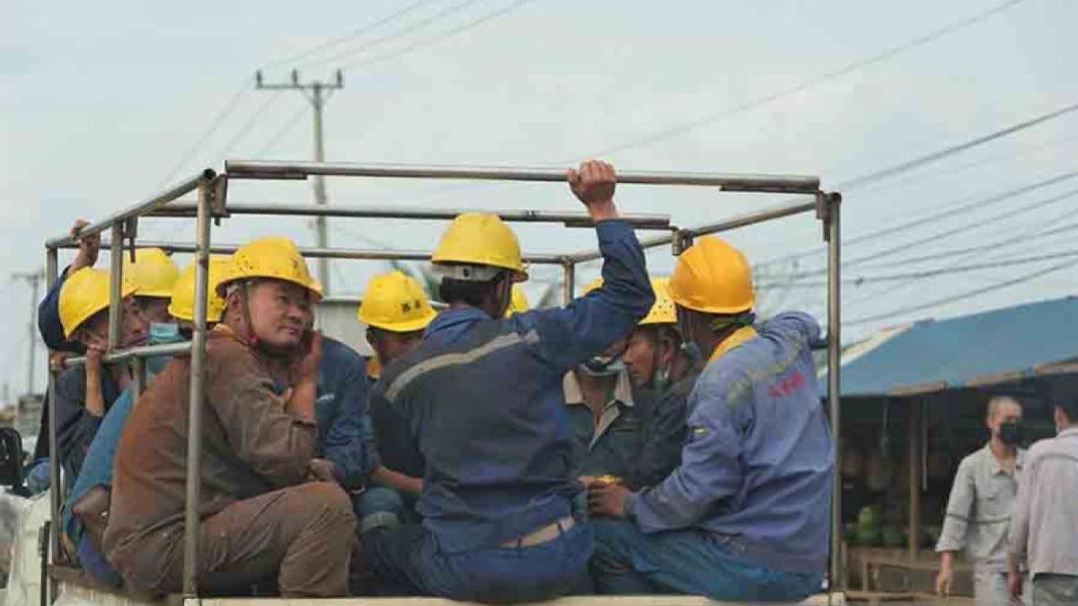 The Number Of Foreign Workers In The Mining Sector Was Recorded At 2,074 People