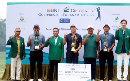 Suteepat Praateeptienchai Juarai BNI Ciputra Golfpreneur Tournament ADT 2022, George Gandranata Buat Kejutan di Hari Terakhir