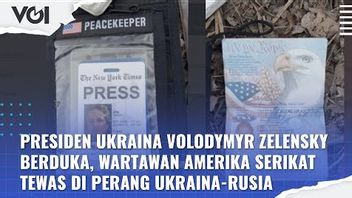 ビデオ:ウクライナのボロディミル・ゼレンスキー大統領が嘆き、米国のジャーナリストがウクライナとロシアの戦争で死亡