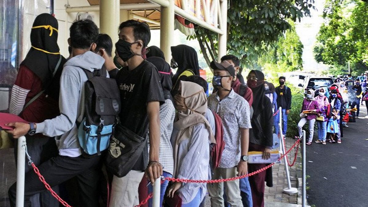 Jokowi Sets Target For Unemployment Rate To Drop To 5.7 Percent At The End Of Term