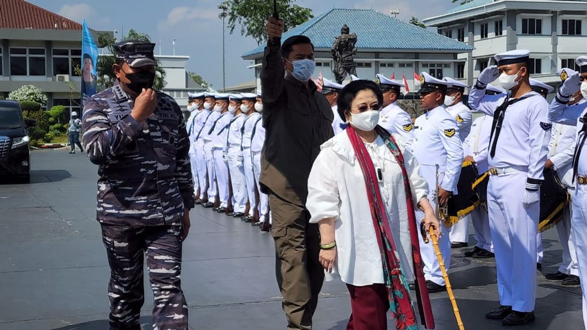 Meski Bukan dari Militer, KSAL Ungkap Megawati Peduli Terhadap TNI