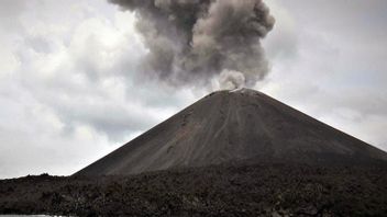 Anak Krakatau再次爆发，Esdm部地质局决定不将地位提高到3级