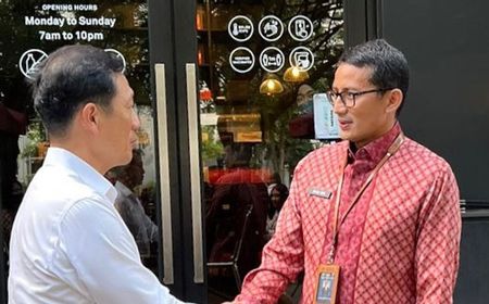 Di Singapura Sandiaga Dapat Kabar Gembira, Posisi RI Ada di Atas Arab dan UEA Urusan Wisata Halal