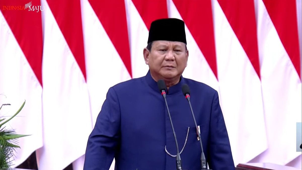 Prabowo Calls For A Clean Government: Corruption Must Be Eradicated!