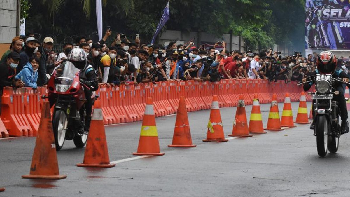 Doorprize Disiapkan Polda Metro Bagi Pembalap Jalanan Cegah Perjudian