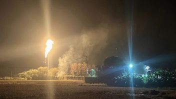 Pertamina EP Subang的天然气泄漏爆炸,2人受伤