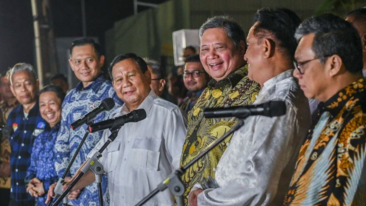 并不一定总是坚固,事实证明,这是Prabowo Rutin收集联盟Ketum的原因