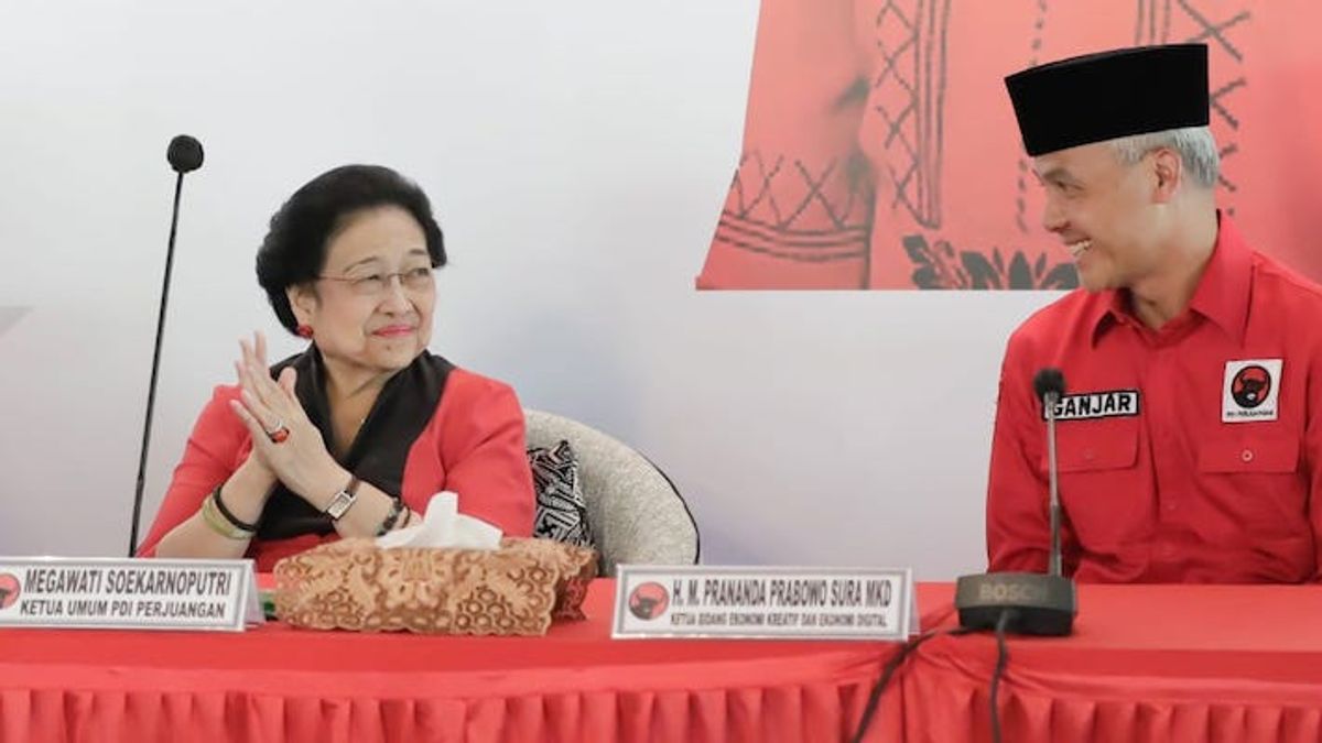 Ganjar rappelé à Megawati Siaga En raison de ses nombreux partisans de la violence naturelle