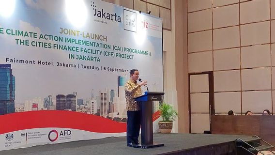 Anies Shows off the Naming of Healthy Homes at the C40 Cities Finance Facility Forum