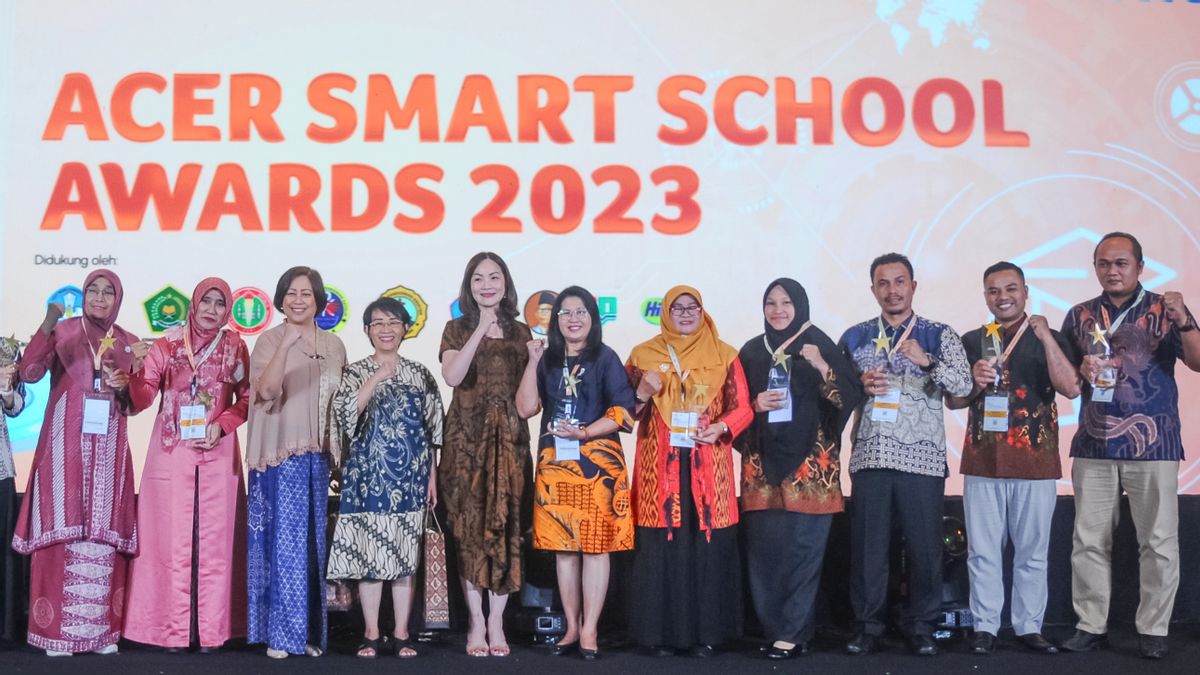 Le succès de la compétition de transformation de la technologie dans les écoles, Acer annonce les vainqueurs des Smart School Awards 2023