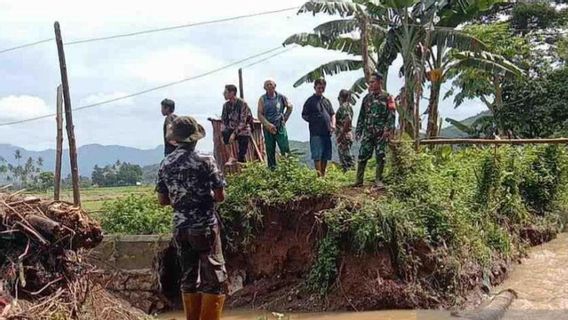 Irrigation Channel Hit By Floods, 100 Hectares Of Rice Land In Dompu Threatened To Fail To Harvest