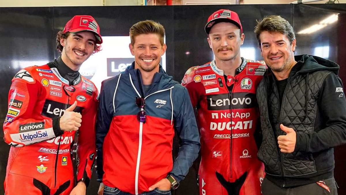 Disinggung Soal Kemungkinan Jadi Pelatih Pembalap Ducati, Casey Stoner: Tak Semudah Kedengarannya