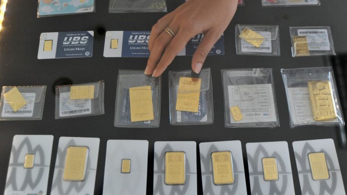 Harga Emas di Pegadaian Hari Ini Alami Penurunan