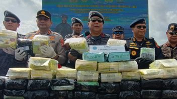 BNN Reveals 130 Kilograms Of Methamphetamine From 3 Cases Of International Networks In Indonesia
