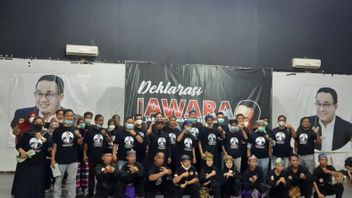Puluhan Relawan Deklarasikan Anies Jawara Banten