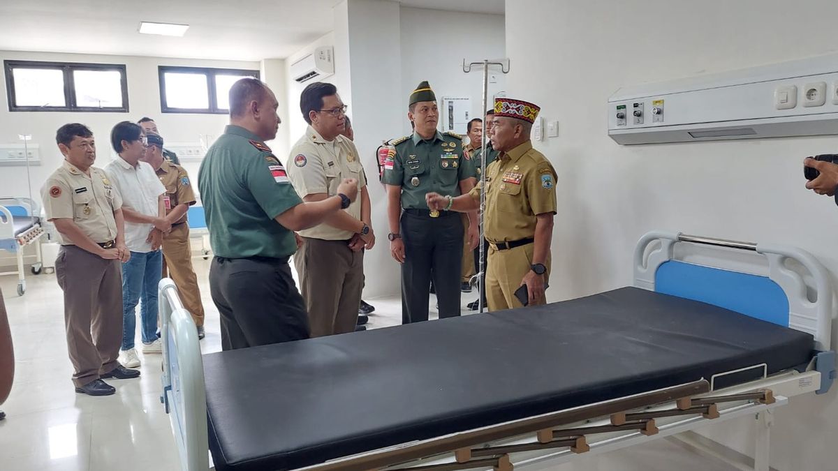 الرئيس جوكوي افتتح مستشفى الجيش عبد الريس فتح في كالتارا