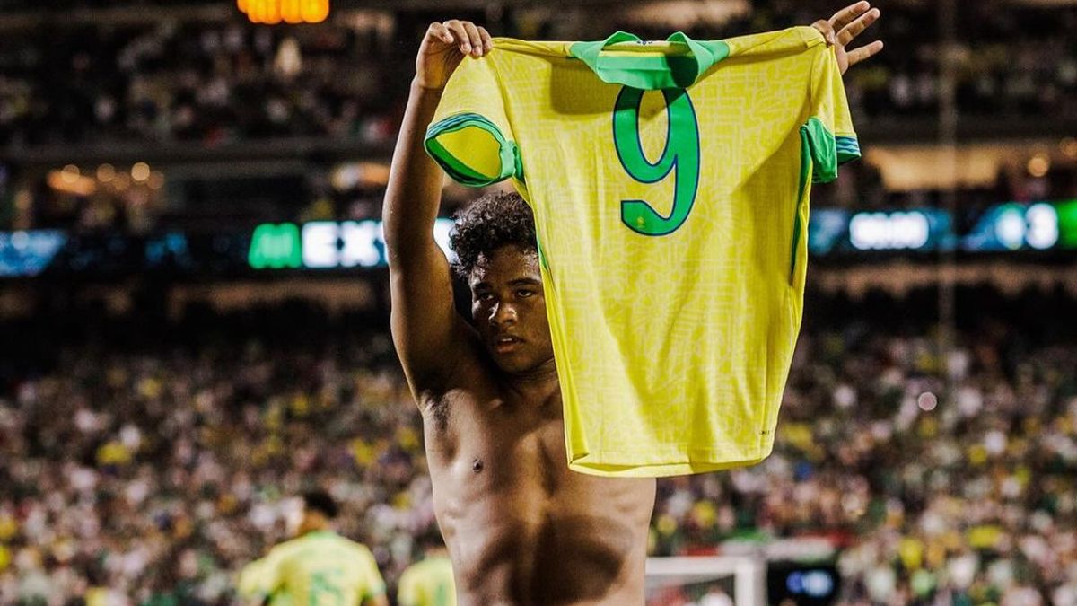Endrick Like Titisan Pele, Becomes A Piles Of Brazil In The Copa America