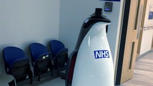 Milton, Robot dengan Teknologi <i>Self-Driving</i> Mampu Antarkan Obat di Rumah Sakit