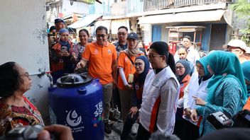 PAM Jaya在Jakut分发270个免费水箱，目标是低压水居民 