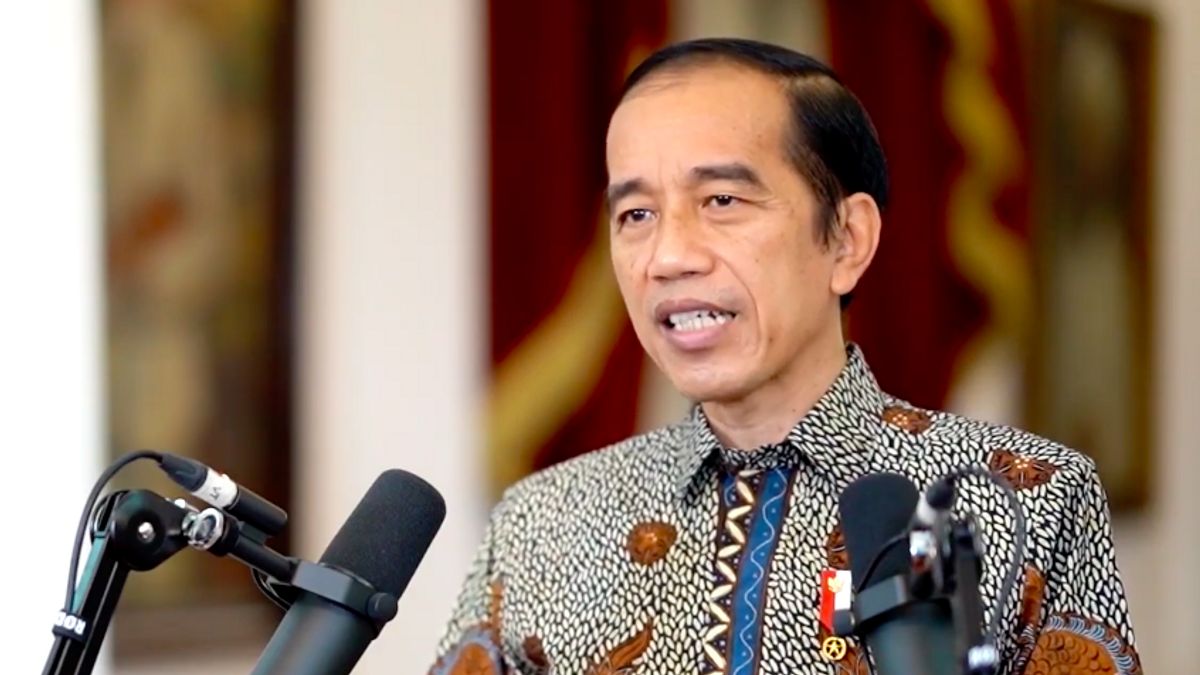 Jokowi Inflexible S’il Est Poursuivi Pour Avoir Arrêté Les Exportations De CPO: Nos Marchandises, Veulent Faire Des Usines Ici Nos Droits Dong