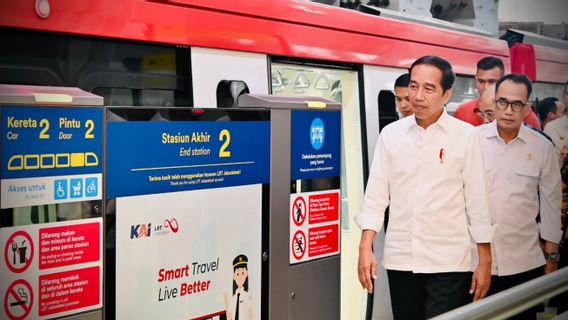 Jokowi Dorong Semua Kota Berpikiran Tentang Transportasi Massal