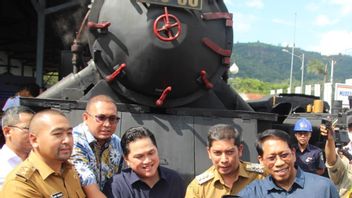 Reactivation Of Mak Itam Train, Minister Of SOEs: Can Improve Sawahlunto Tourism